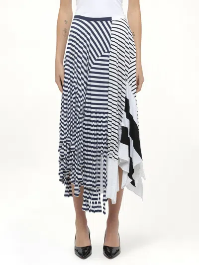 Loewe Women's Stripe Jersey Skirt
