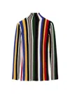 Loewe Women Multicolour Striped Ribbed Top, S Luxury Tops For Women Darveys In Multi