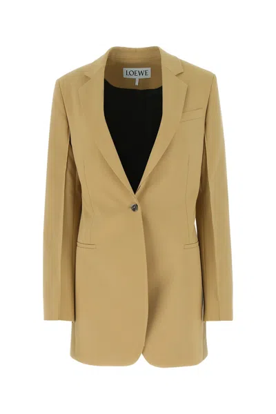 Loewe Women Tailored Jacket In Brown
