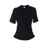Loewe Women Top Twisted In Cotton Blend