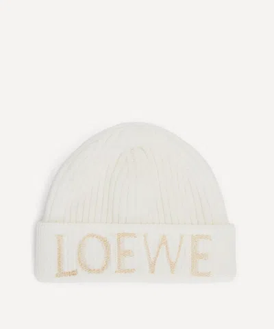 Loewe Women's Typography Beanie