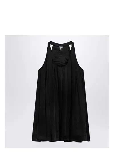 LOEWE WOMEN'S VISCOSE TRAPEZE MINI DRESS