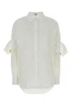 Loewe White Regular Stripes Shirt In White