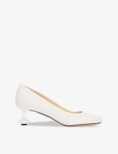 LOEWE WOMENS LOEWE TOY 45 SCULPTED-HEEL LEATHER PUMPS