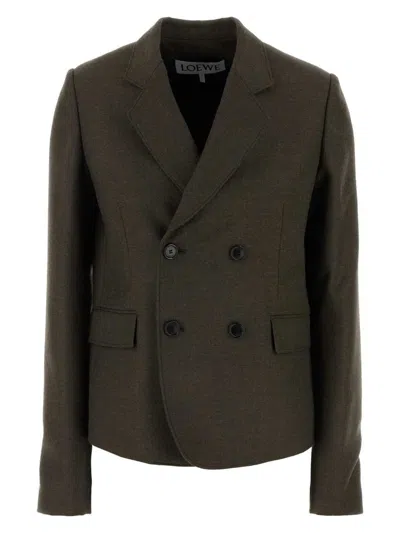 LOEWE WOMEN'S WOOL BLAZER