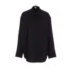Loewe Women Wool Shirt In Black