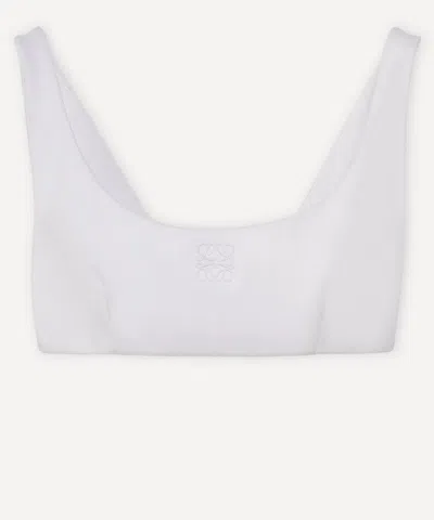 Loewe X Paula's Ibiza Bra Top In White