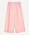 Loewe X Paula's Ibiza Cropped Trousers In Dahlia