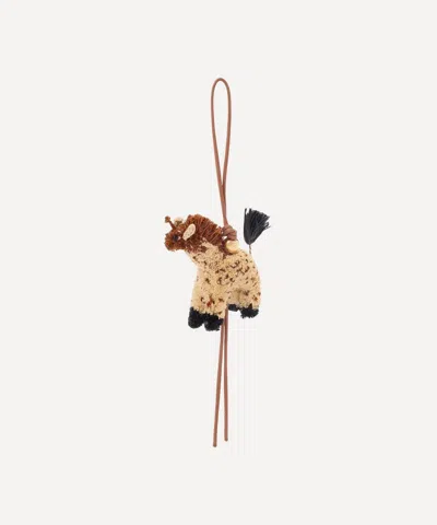Loewe Women's X Paula's Ibiza Giraffe Bag Charm