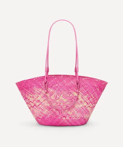 Loewe Women's X Paula's Ibiza Melange Anagram Basket Bag