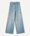 Loewe X Paula's Ibiza Moon Cargo Trousers In Blue