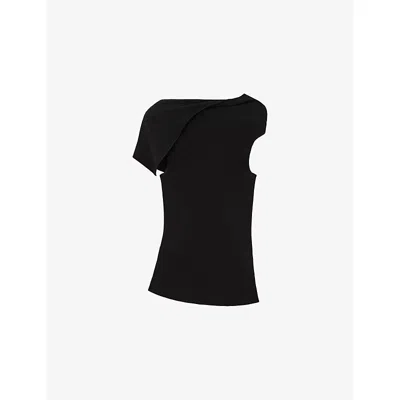Loewe Sleeveless Top In Black