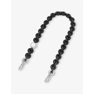 Loewe Womens  Donut Leather Chain Strap