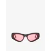 Loewe Eyewear Sunglasses In Black