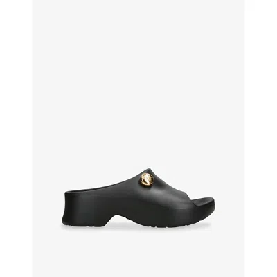 Loewe Womens  Foam Anagram Pebble Slides