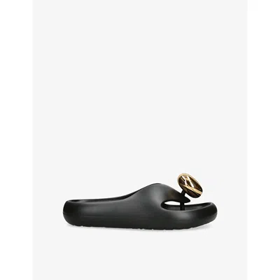 Loewe + Paula's Ibiza Bubble Logo-detailed Rubber Slides