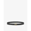 Loewe Anagram Reversible Grained Leather Belt