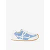 Loewe Ballet Runner 2.0 In Nylon And Calfskin In Blue