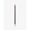 Loewe Womens Chocolate Arrow Woven Leather Strap