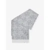 Loewe Anagram Scarf In Gray