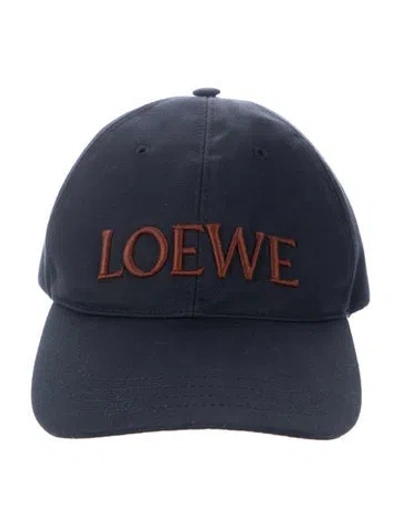 Pre-owned Loewe Womens Hat In Blue