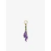 Loewe Floral Pendant In Lavander