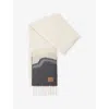 Loewe Alpaca-blend Scarf In Light Beige/multicol