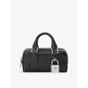 Loewe Womens Black Amazona Nano Leather Shoulder Bag In Black
