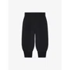 Loewe Logo-patch Longline Shorts In Black