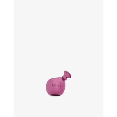 Loewe Womens Pink Balloon Dice Small Brass Charm