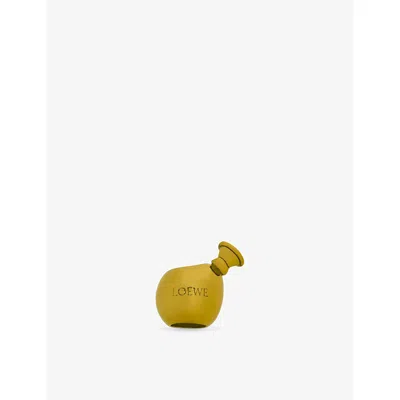Loewe Womens Yellow/gold Balloon Dice Small Brass Charm