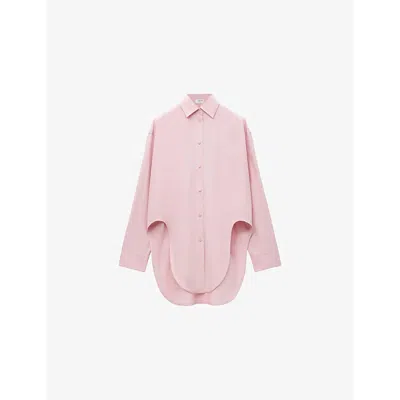 Loewe Pink Poplin Oversize Shirt