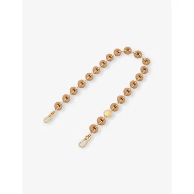 Loewe Womens Warm Desert Donut Acetate Chain Strap