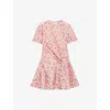 Loewe Silk Blend Taffeta Dress Dresses Rose
