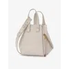 Loewe Womens Light Ghost Hammock Compact Leather Top-handle Bag