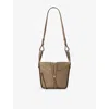Loewe Womens Taupe Hammock Compact Leather Top-handle Bag