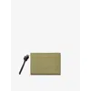 Loewe Womens Eucalyptus/deep Navy Knot Compact Leather Wallet