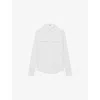 Loewe Womens White Patch-pocket Regular-fit Woven Shirt In White