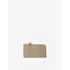 Loewe Pebble Card Holder With Coin Purse In Shiny Calfskin