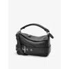 Loewe Womens Black Puzzle Biker Small Leather Cross-body Bag