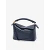 Loewe Womens Deep Navy Puzzle Edge Mini Leather Cross-body Bag In Deep Navy