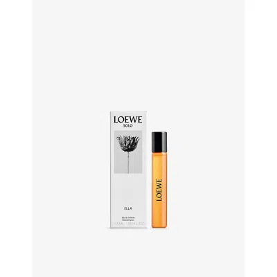 Loewe Womens Solo Ella Eau De Toilette 15ml