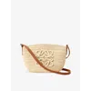 Loewe Medium Eclipse Basket Shoulder Bag In Brown