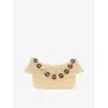 Loewe Medium Ola Bag In Raffia For Woman In Brown