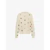Loewe X Louis Wain Embroidered Wool Sweater In Neutral