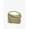 Loewe Womens Puzzle Edge Small Leather Cross-body Bag Eucalyptus Green In Eucalyptus Green