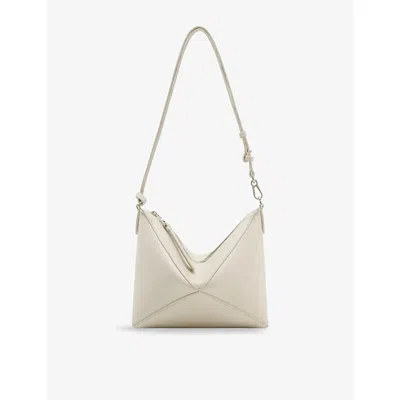 Loewe Womens Sea Salt Puzzle Fold Leather Cross-body Bag