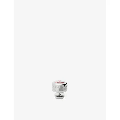 Loewe Womens Silver Bottle Cap Brass Pin