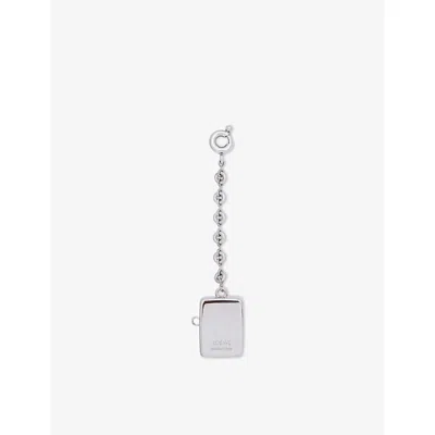 Loewe Womens  Sardine Box Brass Charm In Metallic