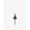 Loewe Bee Charm In Leather In Yellow